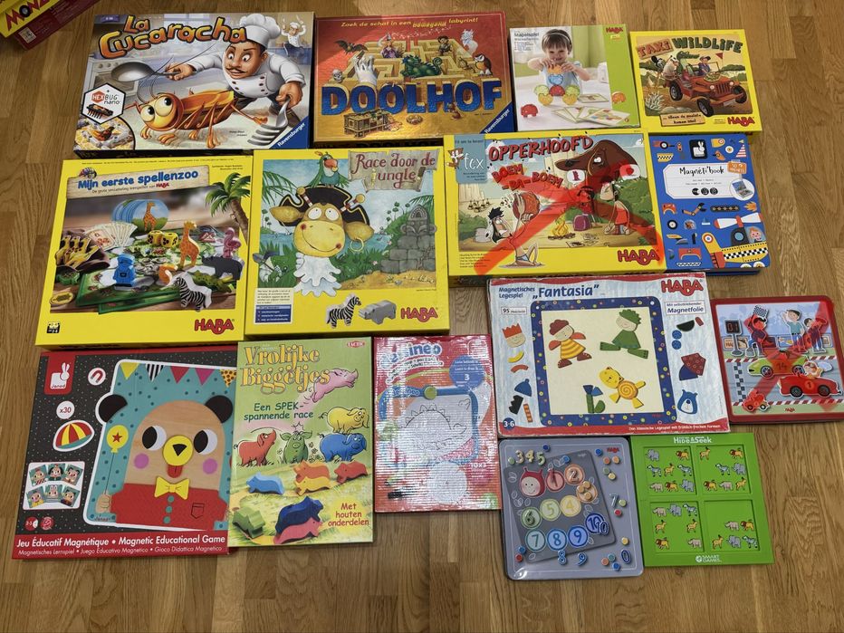 Настільна гра Haba, smart games, janod, djeco сад як нова