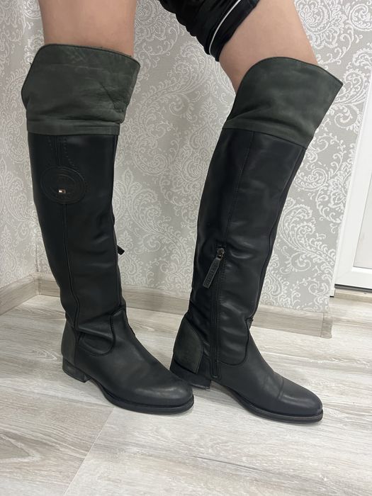 Шкіряні чоботи 36р.