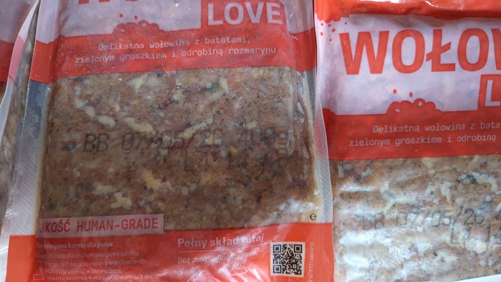 Karma Psi bufet Wołowe love 10 sztuk po 400 g