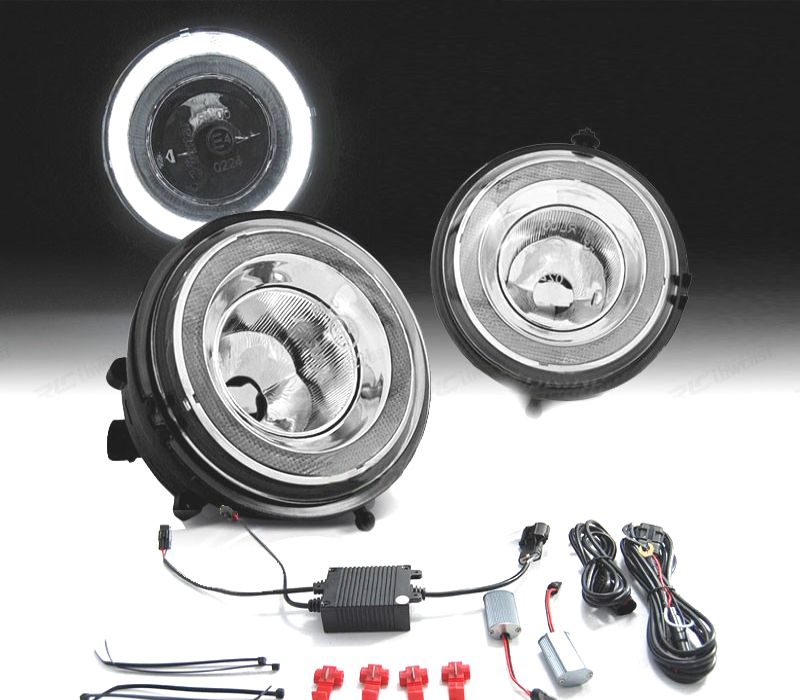 FARÓIS DE NEVOEIRO MINI COOPER R55 R56 R57 R58 R59 R60 R61 07-14 CROMADO