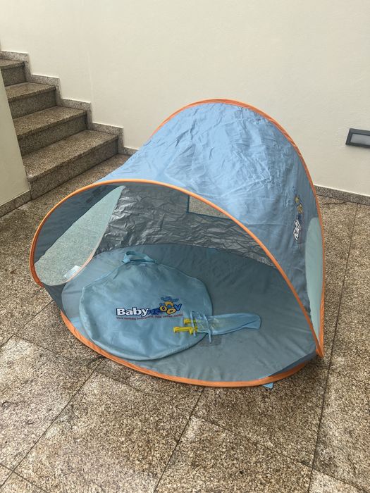 Tenda para bébé.