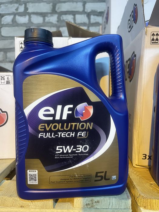 Синтетична моторна олива ELF Evolution Full-Tech FE 5W-30 5л