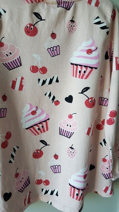 Nowa bluzka tunika Lindex r.110cm 4-5lat