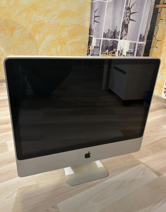 Apple iMac 24 2008 wpelni sprawny klawiatura i mysz