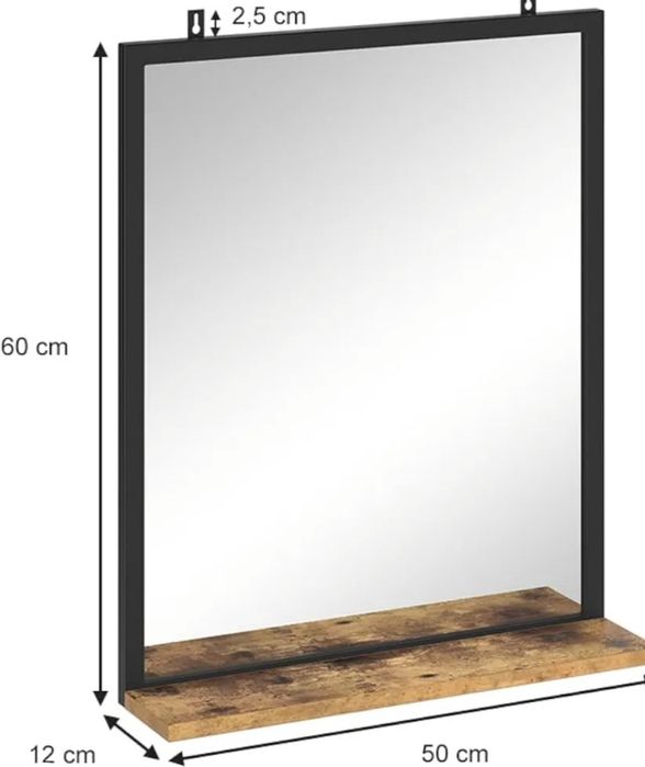 Sprzedam piękne lustro z podstawką drewniana