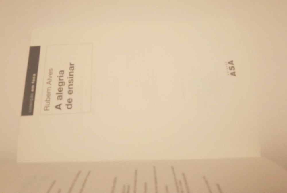 A alegria de ensinar, de Ruben Alves