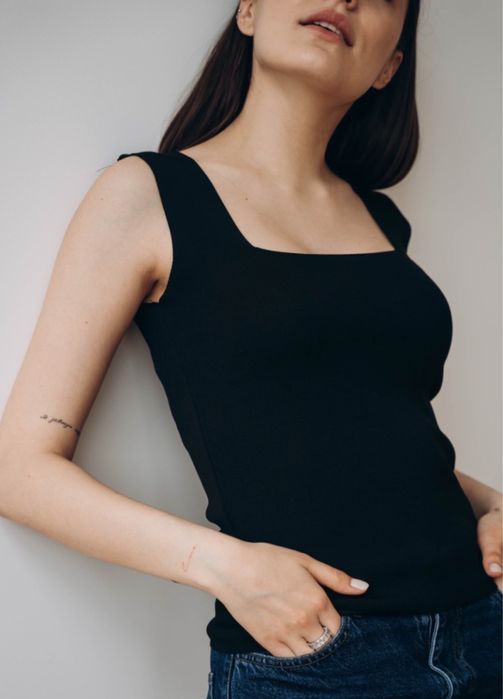 Майка в рубчик (7 кольорів)