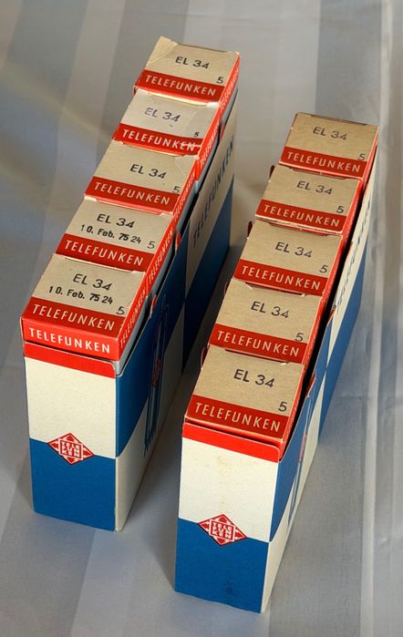 Telefunken EL34 Novas