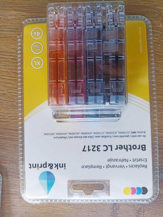 Tusz do drukarek Brother LC 3217 zamiennik 4szt