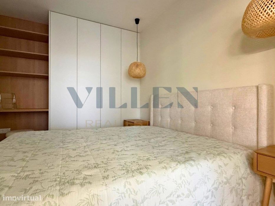 Apartamento T1 mobilado no centro da Trofa