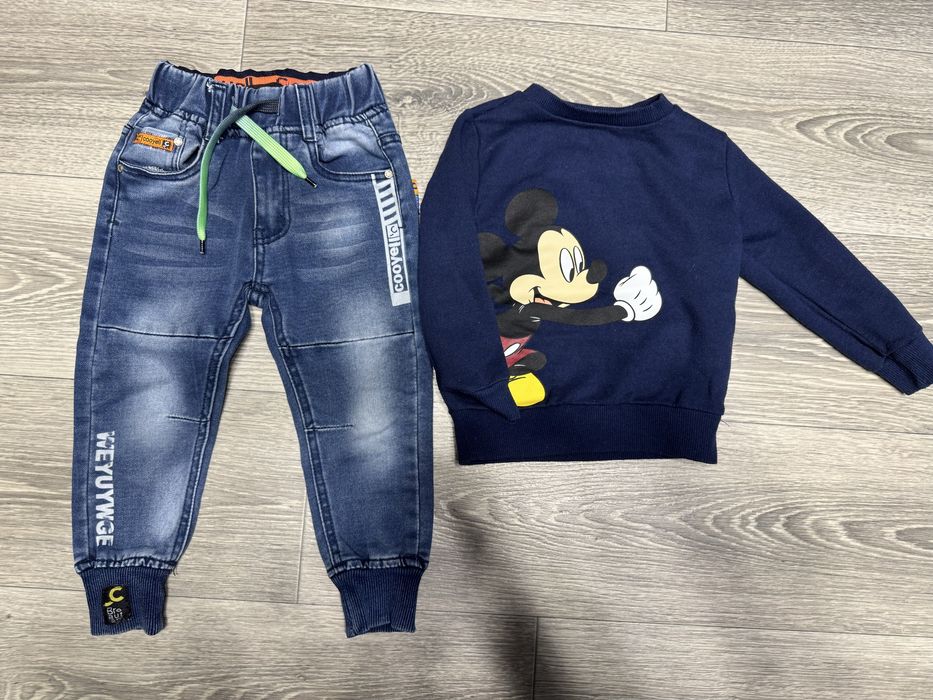 Джинси та кофта Мікі маус
