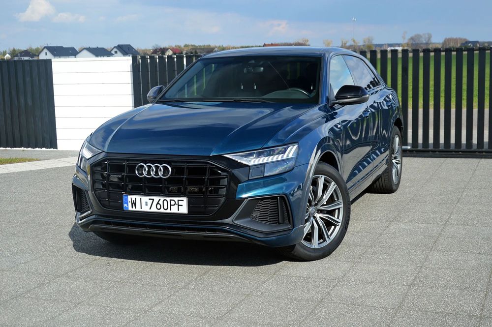 Audi Q8 50TDI 286PS S-Line Kamera Matrix Faktura23 Salon PL