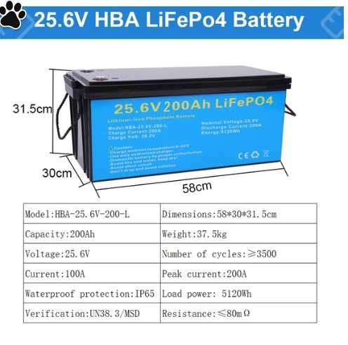 lipow 4 аккумулятор 200ah 24v