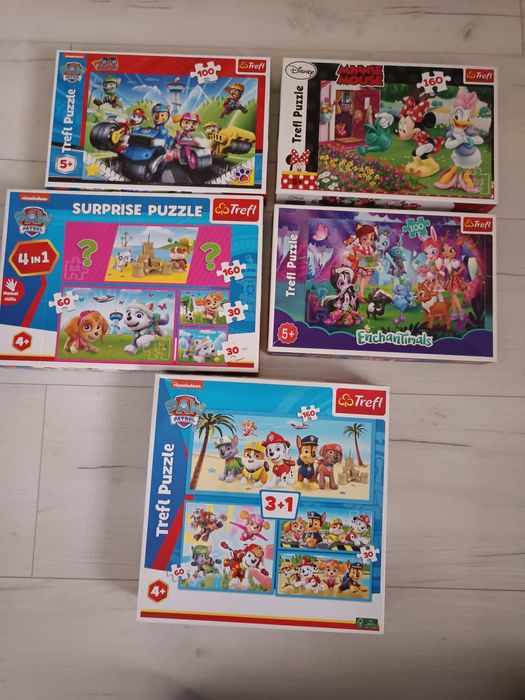 Zestaw puzzli dla dzieci