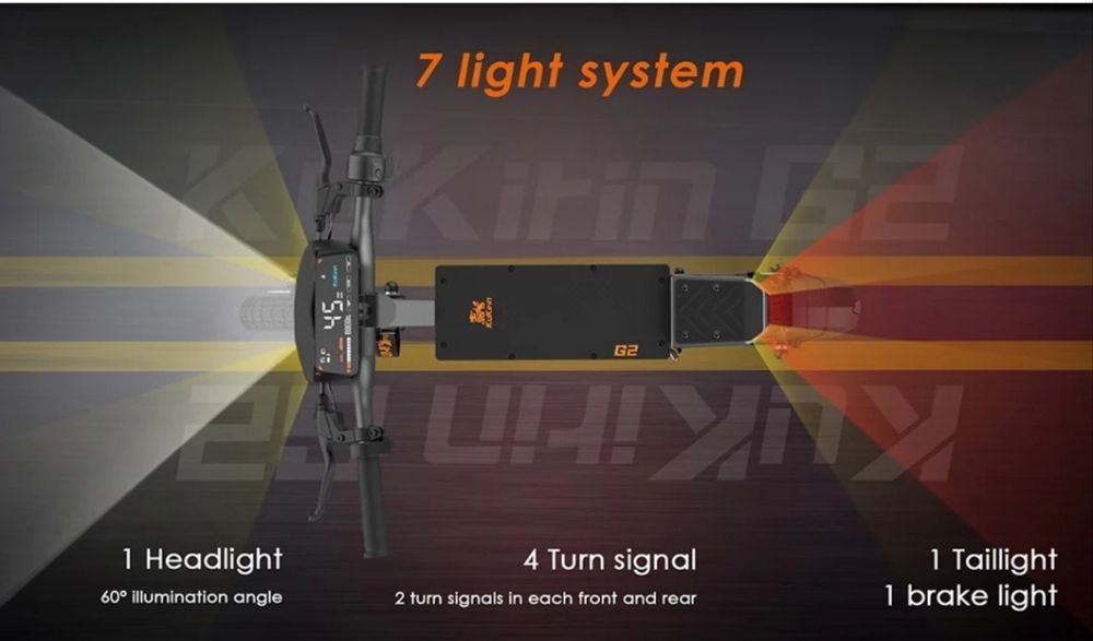 Trotinete elétrica Kukirin G2