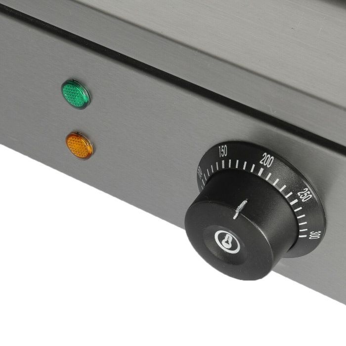 Chapa de Grelhar Lisa 220V placa grelhar