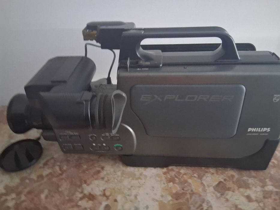 Camara de filmar antiga para decorar