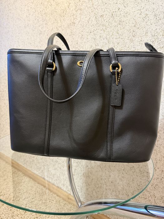 Нова шкіряна сумка Coach Legacy Zip Tote | Оригінал