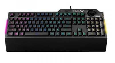 Teclado ASUS TUF Gaming K1 PT Black, como NOVO!