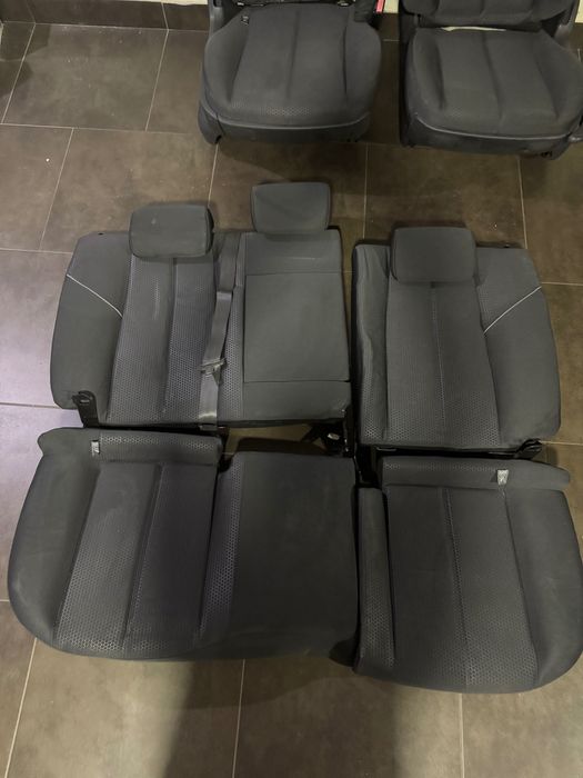 5 bancos + consola central renault megane 2005