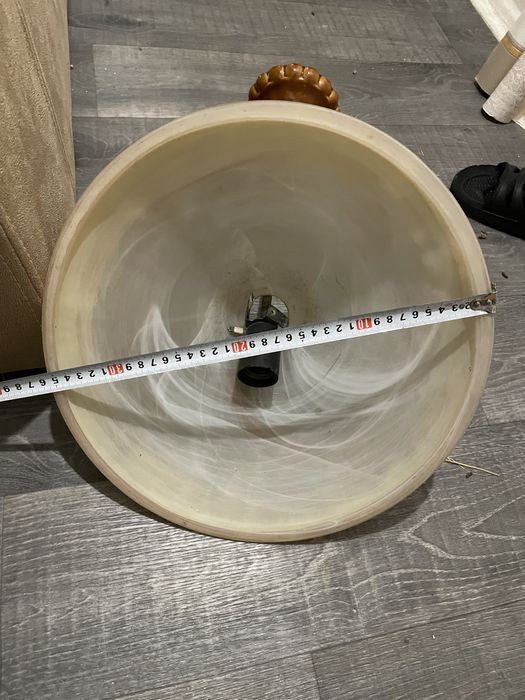 Люстра бу плафон