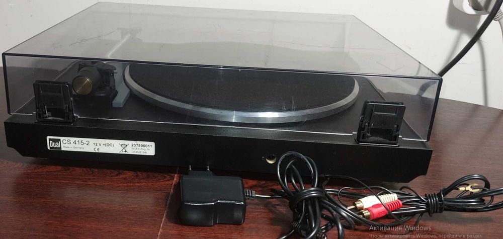 Програвач вінілу Dual CS 415-2 +Ortofon OM 10