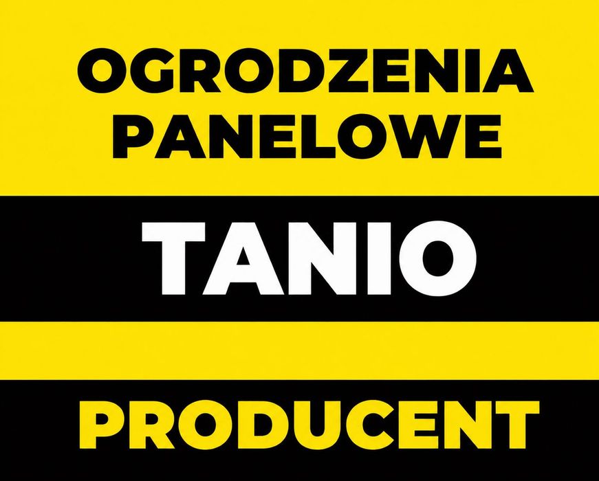 Ogrodzenie Panelowe 3D | ZESTAW |  Fi4 | Fi5 | Słupki | Obejmy | Transport | Montaż | Podmurówka