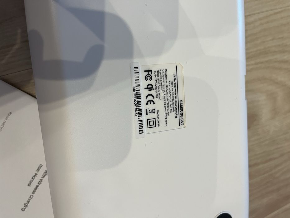 Samsung UV STERILIZER with wireless charging