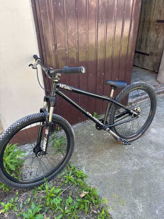Rower NS Bike Metropolis 2 black custom 26" dirt, street