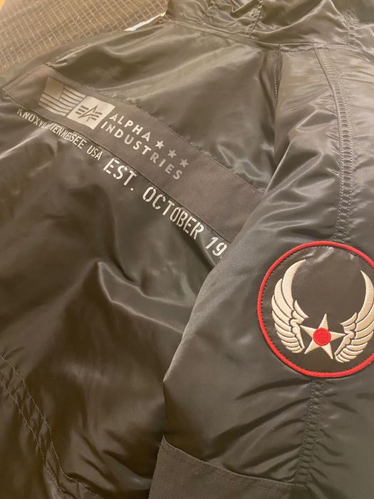 Kurtka zimowa męska alpha industries