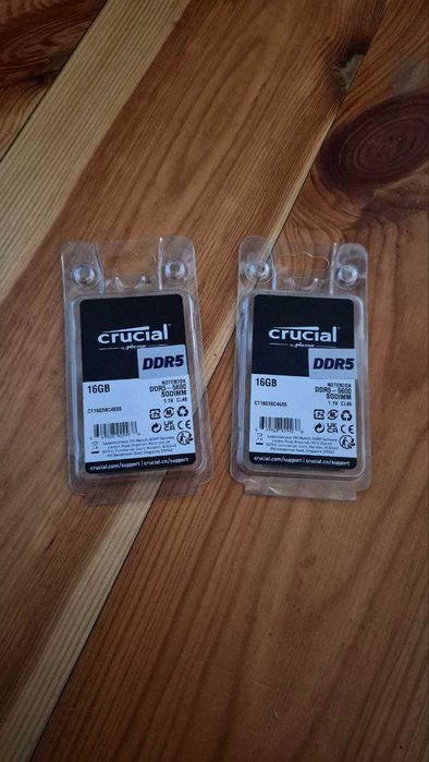 Crucial SODIMM DDR5-5600 2x16384MB (CT16G56C46S5) для ноутбуків