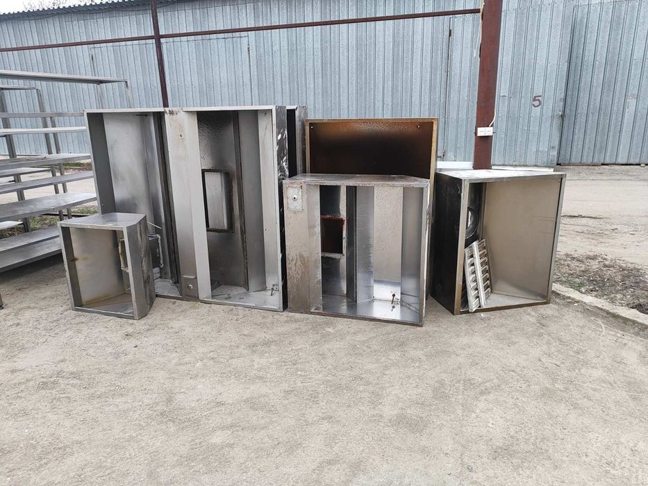 Мойки из нержавейки. Столы, стеллажи, шпильки, зонты