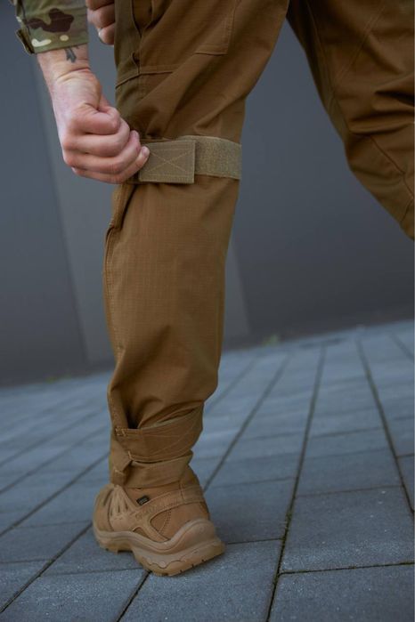 Штани тактичні Койот рип-стоп чоловічі повсякденні