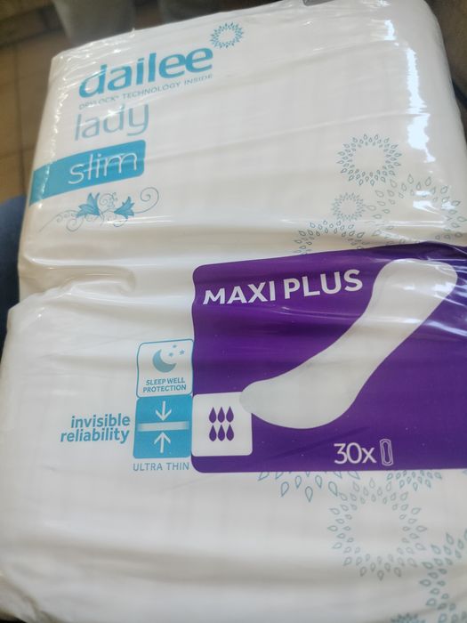 Pieluchomajtki Wkładki dailee lady