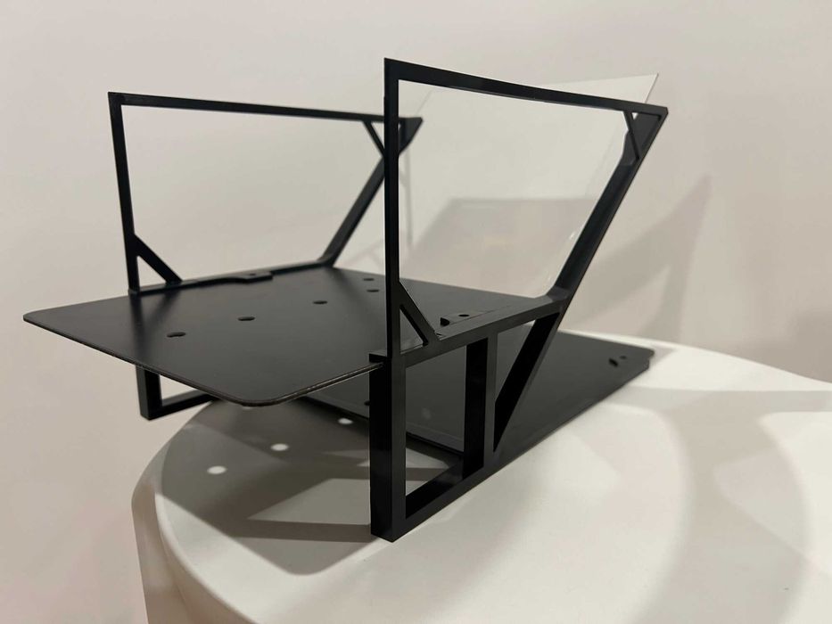 TELEPROMPTER na aparat smartfon uniwersalny PROMPTER mobilny PRZENOŚNY