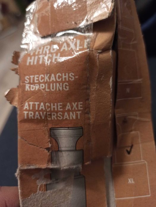 Croozer os do przyczepki 12-165-1.50