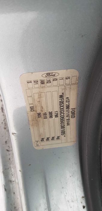 Ford Focus MK2 II klapa błotnik  drzwi przód tył lewe prawe D1