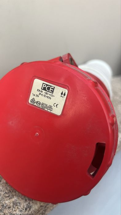 Conjunto Industrial CEE PCE 63A / 400V (Macho e Fêmea) IP67