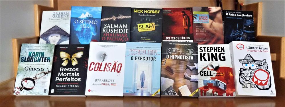 31 livros praticamente novos em língua portuguesa (4/5 livros -20 euro