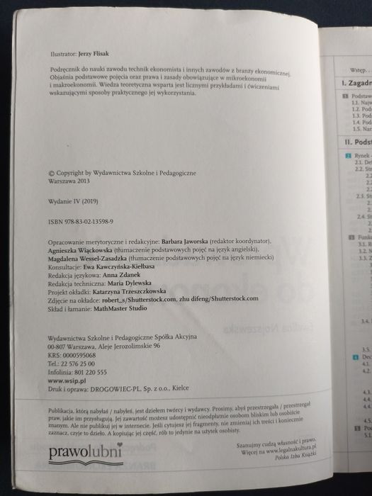 Wprowadzenie do ekonomii WSiP