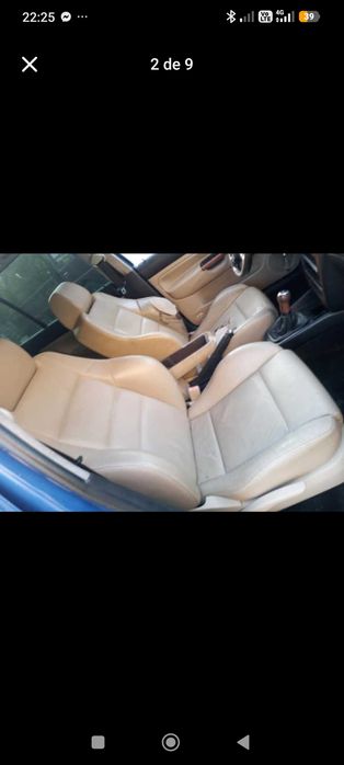 Bancos Recaro cabedal