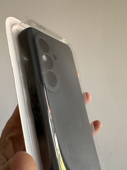 Etui silicon box czarne + SZKŁO do SAMSUNG GALAXY A56 4G / 5G