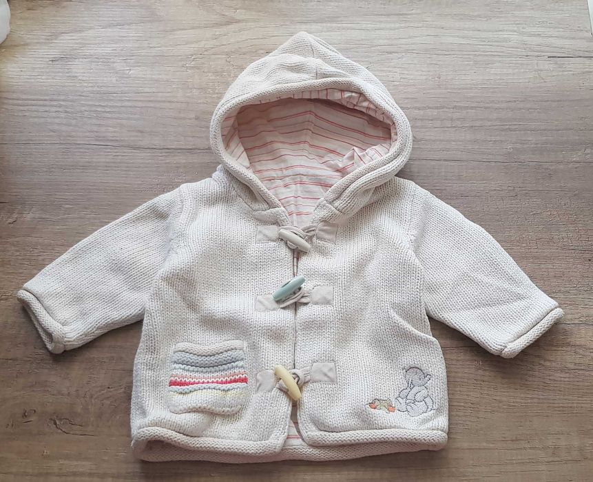 Dzianinowa bluza 0-3m-ce