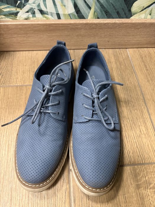 Półbuty niebieskie clara barson 38