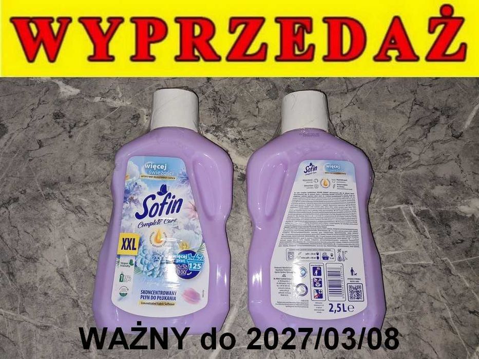 Płyn do płukania 2,5 Litra SOFIN Complete Care Perfume Bouquet 2500 ml