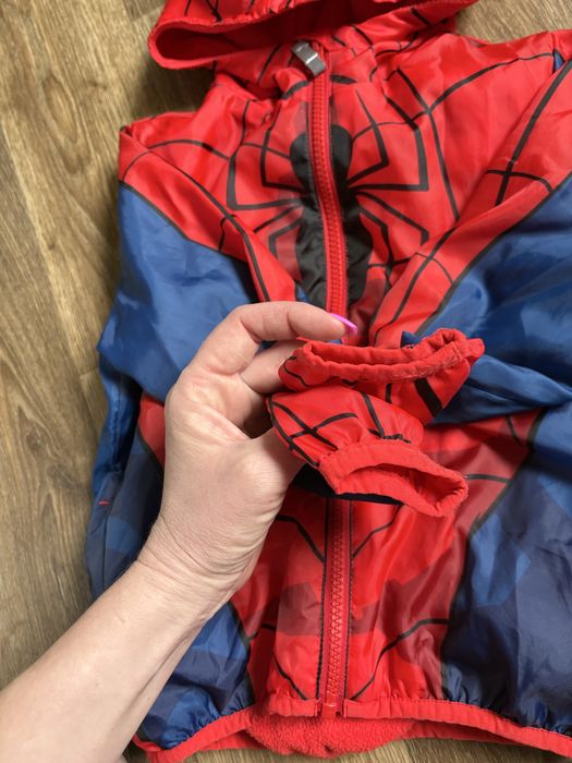 Куртка, курточка, вітровка, вітрівка для хлопчика, людина Павук