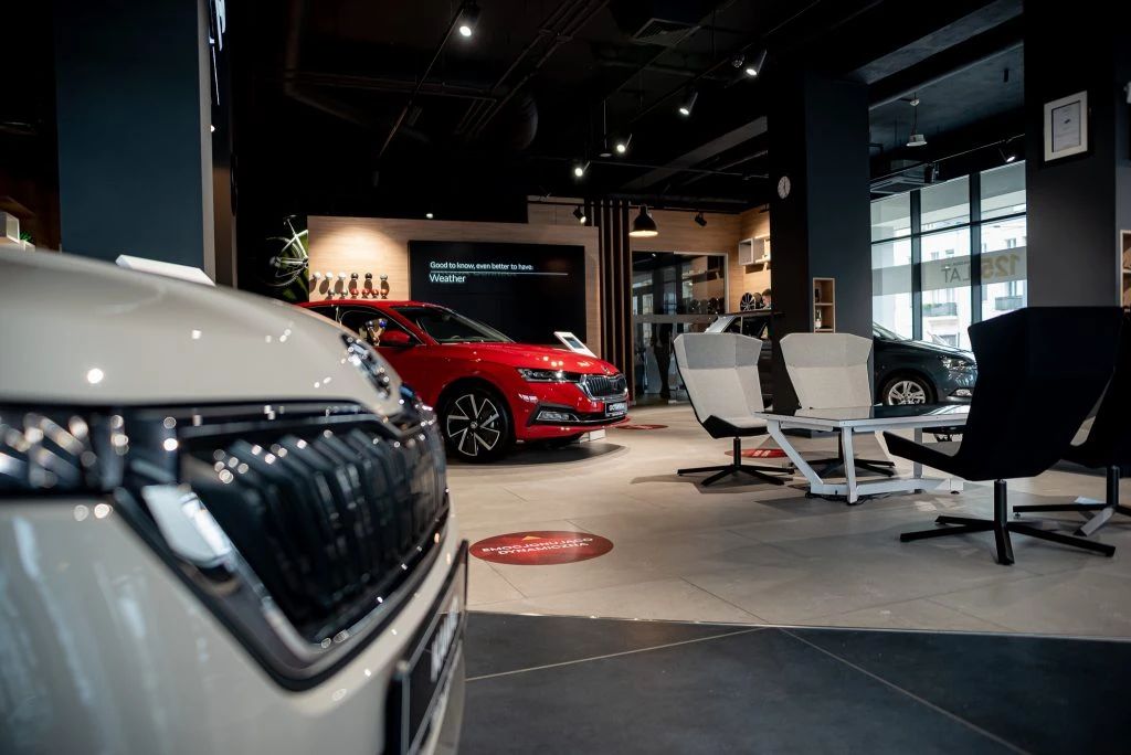 Store Skoda Warszawa top banner