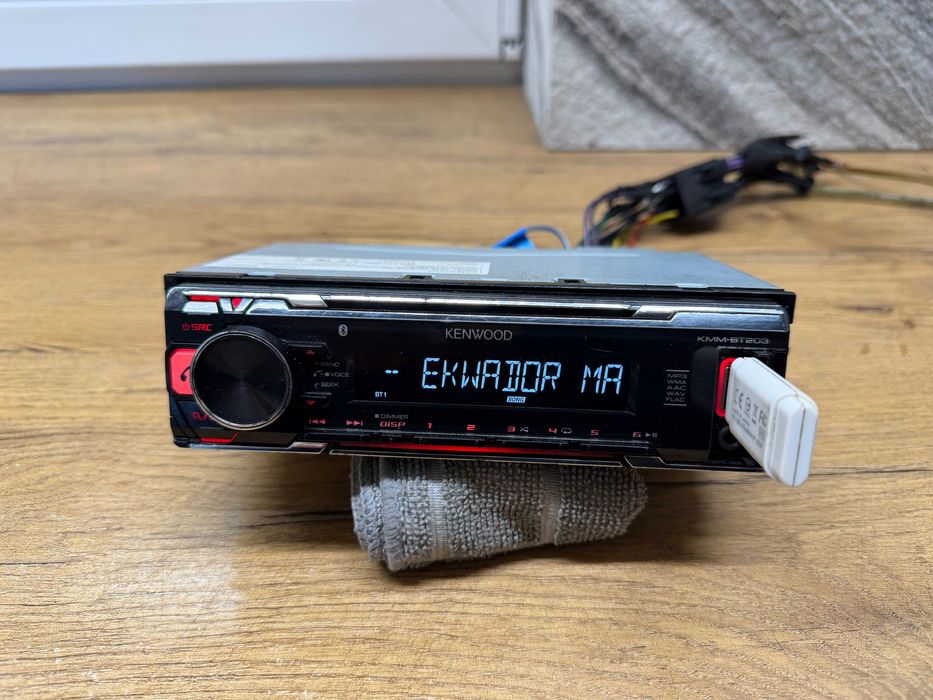 radio samochodowe Kenwood KMM-BT203