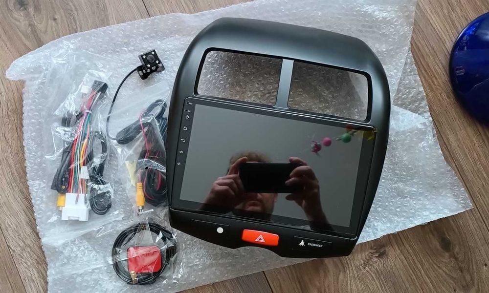 Radio GPS nawigacja 3D 10 cali KAMERA wi-fi USB android Mitsubishi ASX