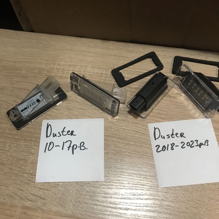 Дастер підсвітка номера duster dacia renault